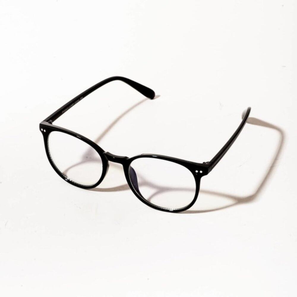 Ezra Black Computer Blue Light Glasses